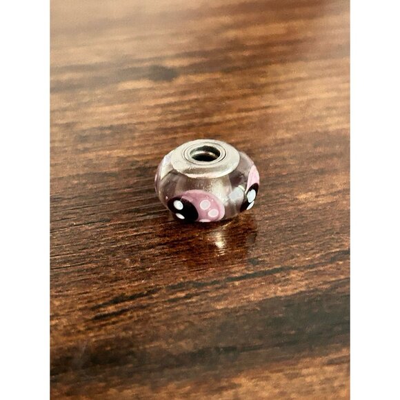 Pandora Purple Ladybug Murano Glass Charm - Picture 3 of 3